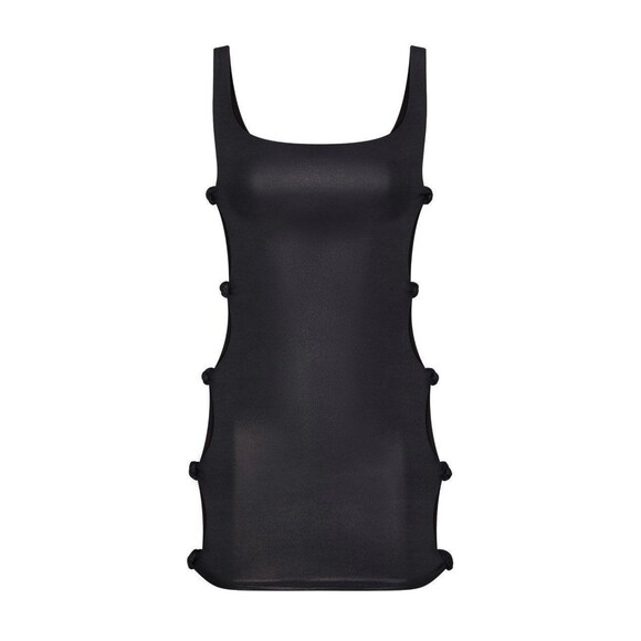 Skims liquid shine knotted swim onyx xs - Picture 1 of 7